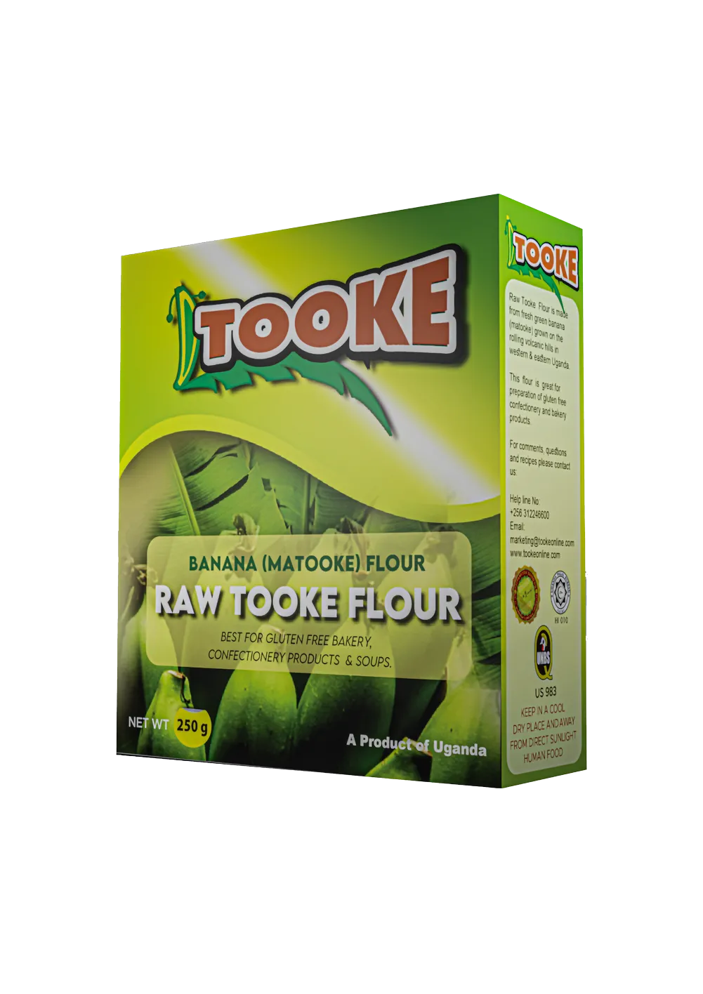 Raw Tooke Flour